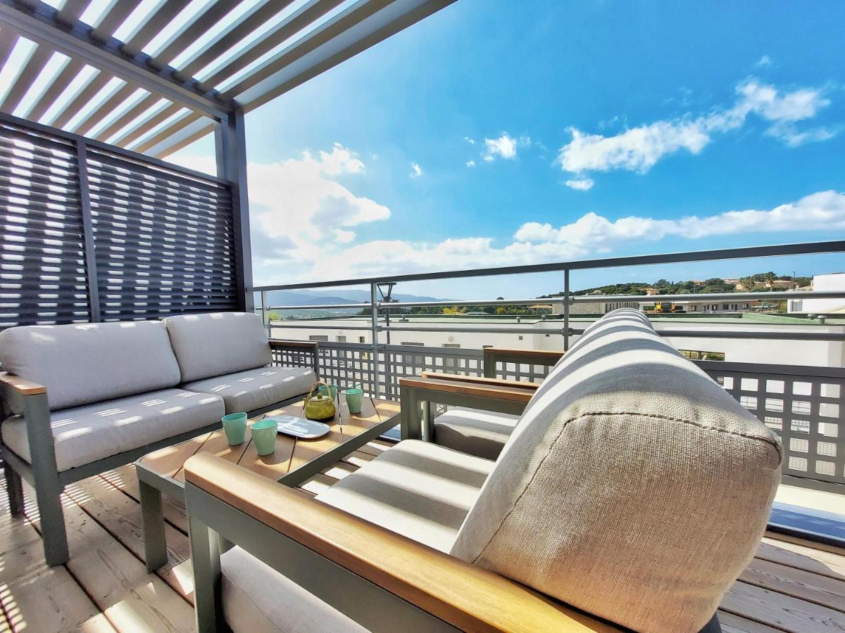 Appartement Catalina - Double Terrasse - Wifi - Clim - Porticcio Porticcio  Ngoại thất bức ảnh